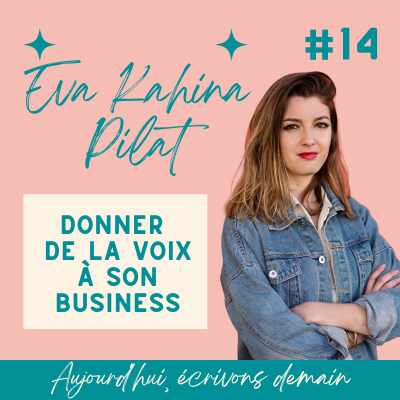 Photo d'Eva Kahina Pilat pour son interview pour Aujourd'hui, écrivons demain