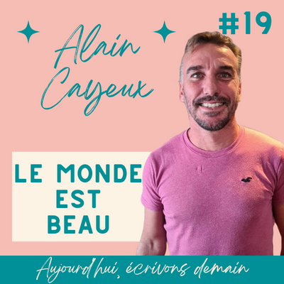Photo d'Alain Cayeux, invité sur mon podcast Aujourd'hui, écrivons demain