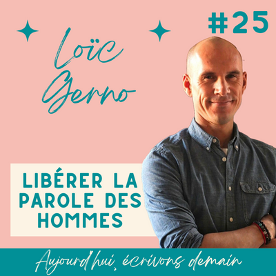 Photo de Loïc Gerno pour le podcast Aujourd'hui écrivons demain